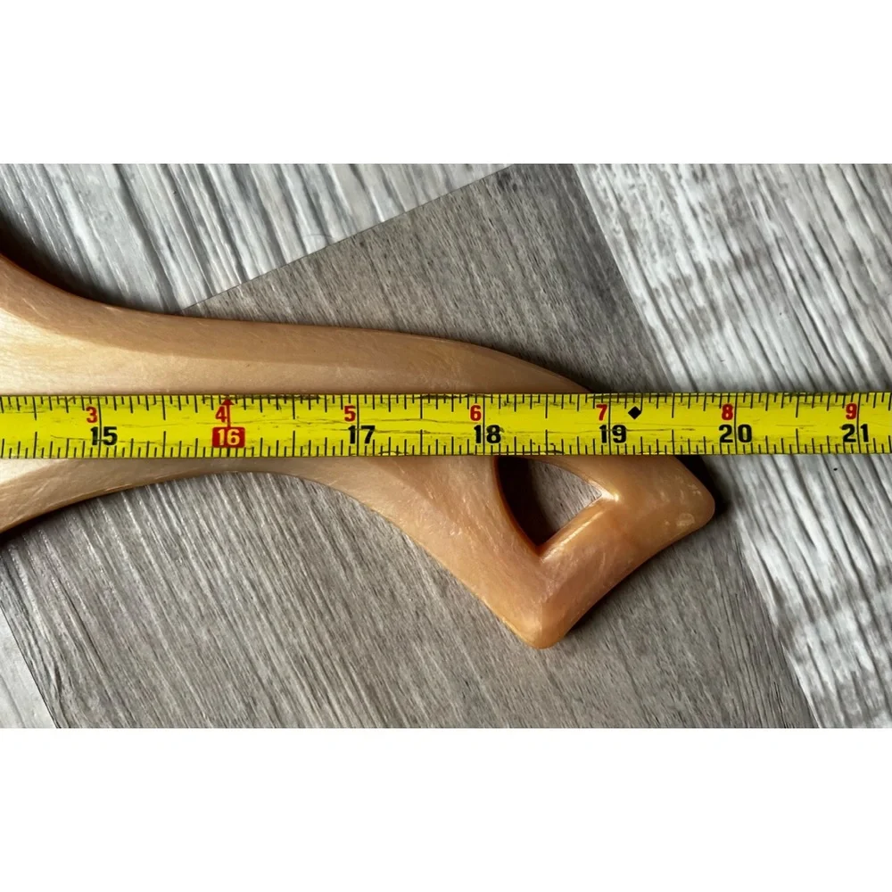 vintage large handheld mirror